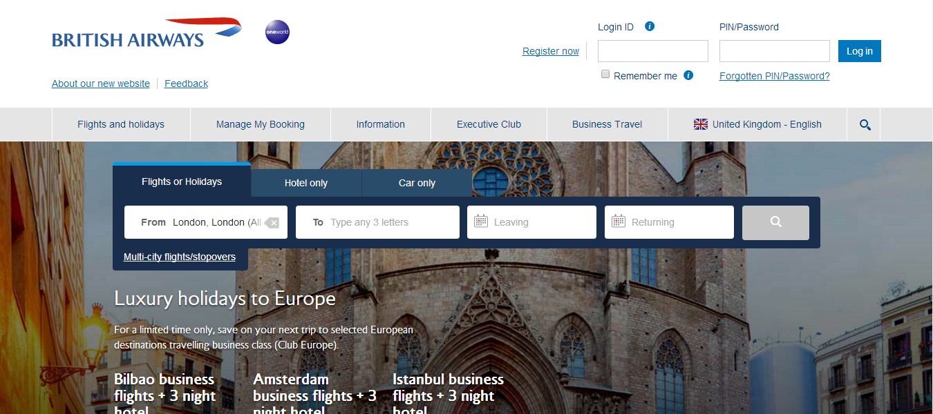 携程买的英航机票,可以在英航官网值机吗?