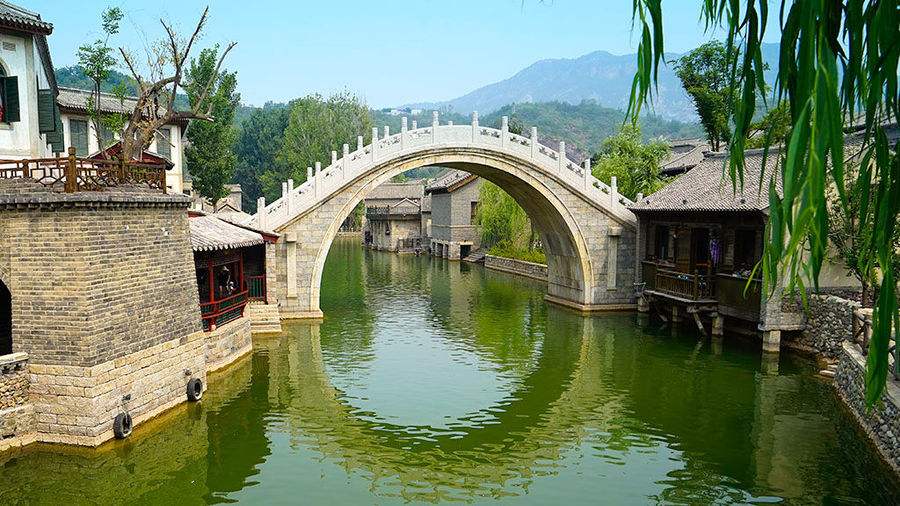 春季踏青之旅 北京周边最美小镇 密云古北水镇一日游