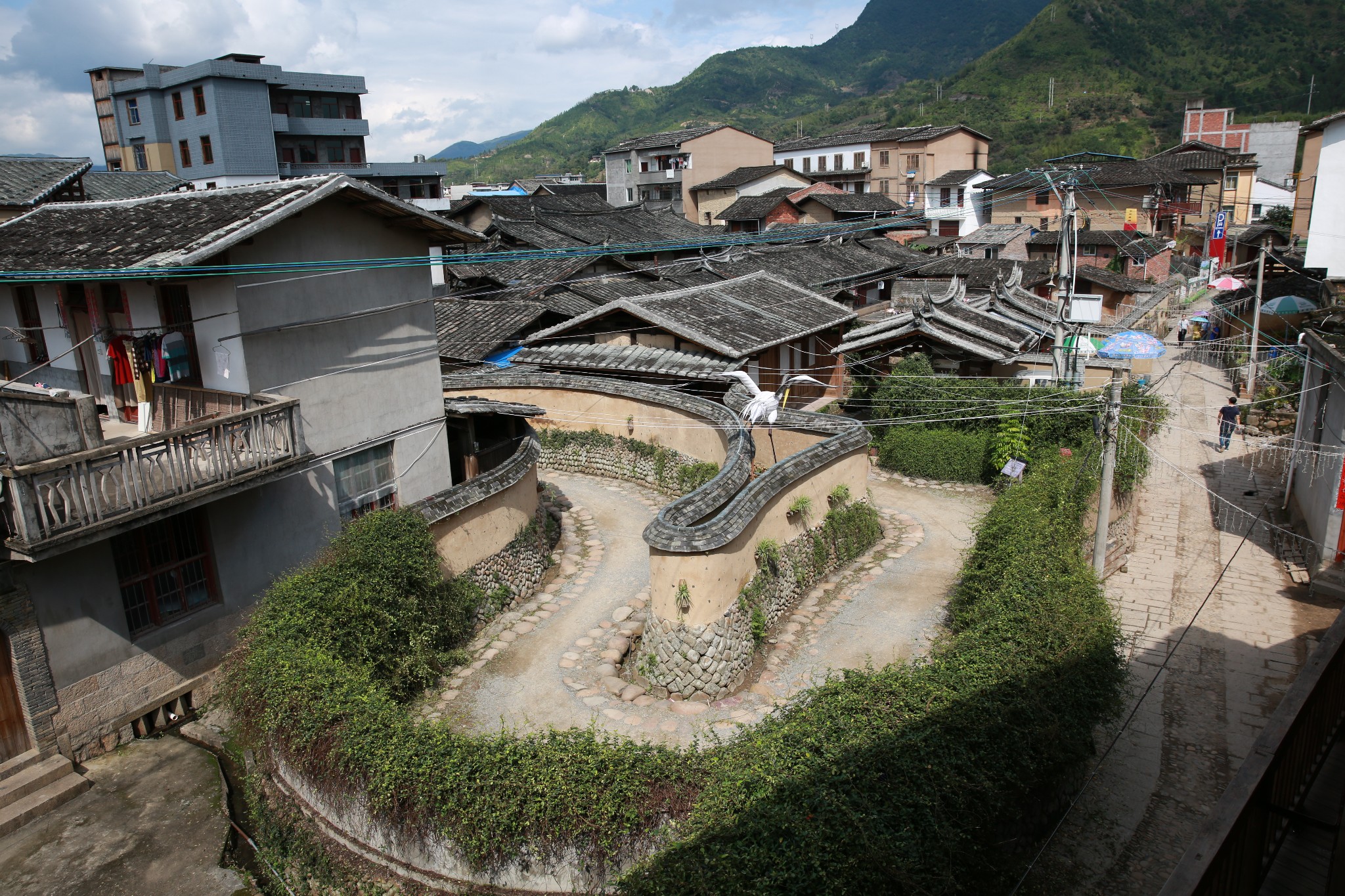 周末两天 福州永泰游  大喜村: 相较于嵩口古镇,大喜村算是一个 深山
