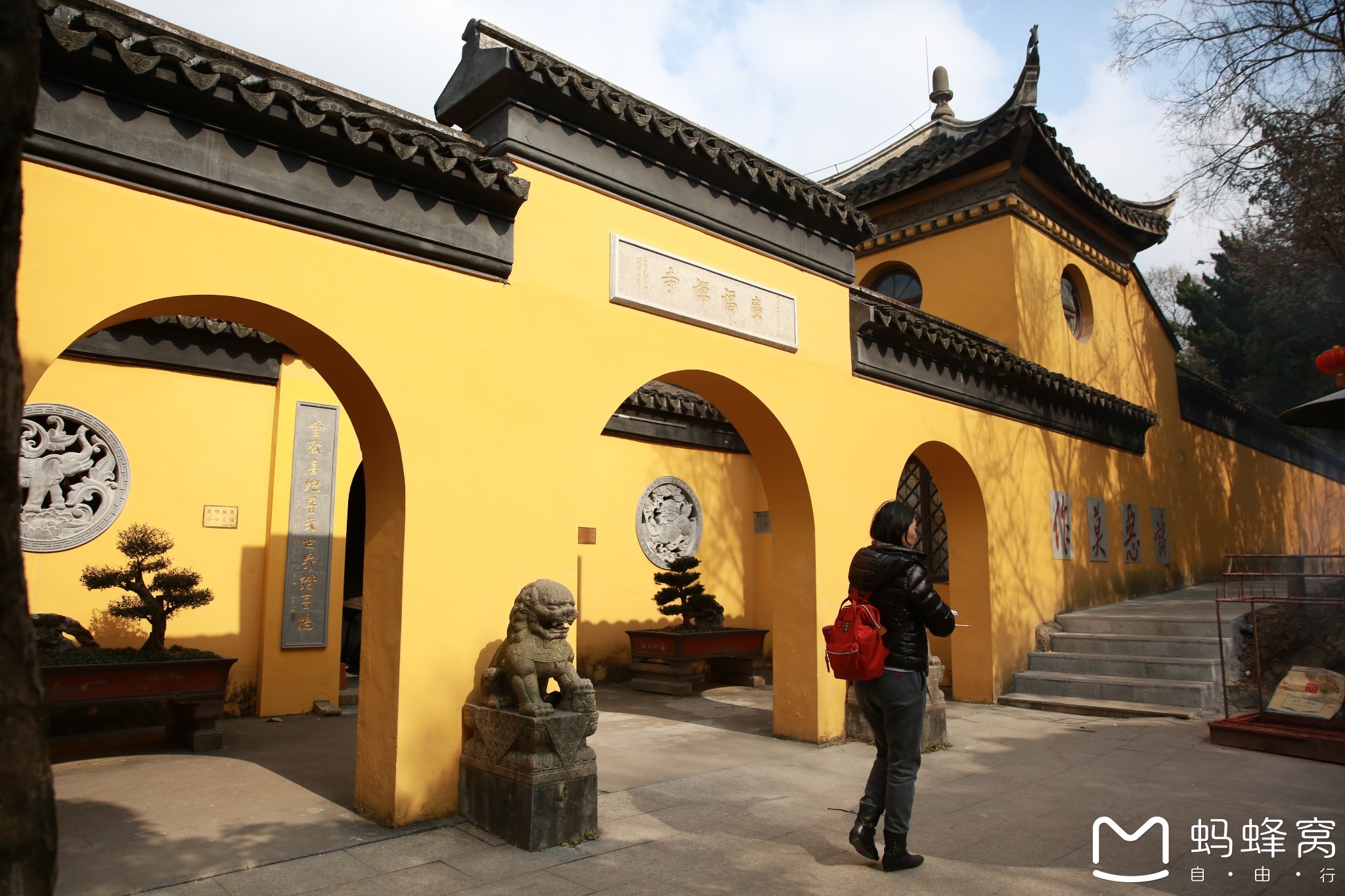 广福寺庙,倒是没什么风景,还算安静,就是广福寺旁边的素面非常好吃