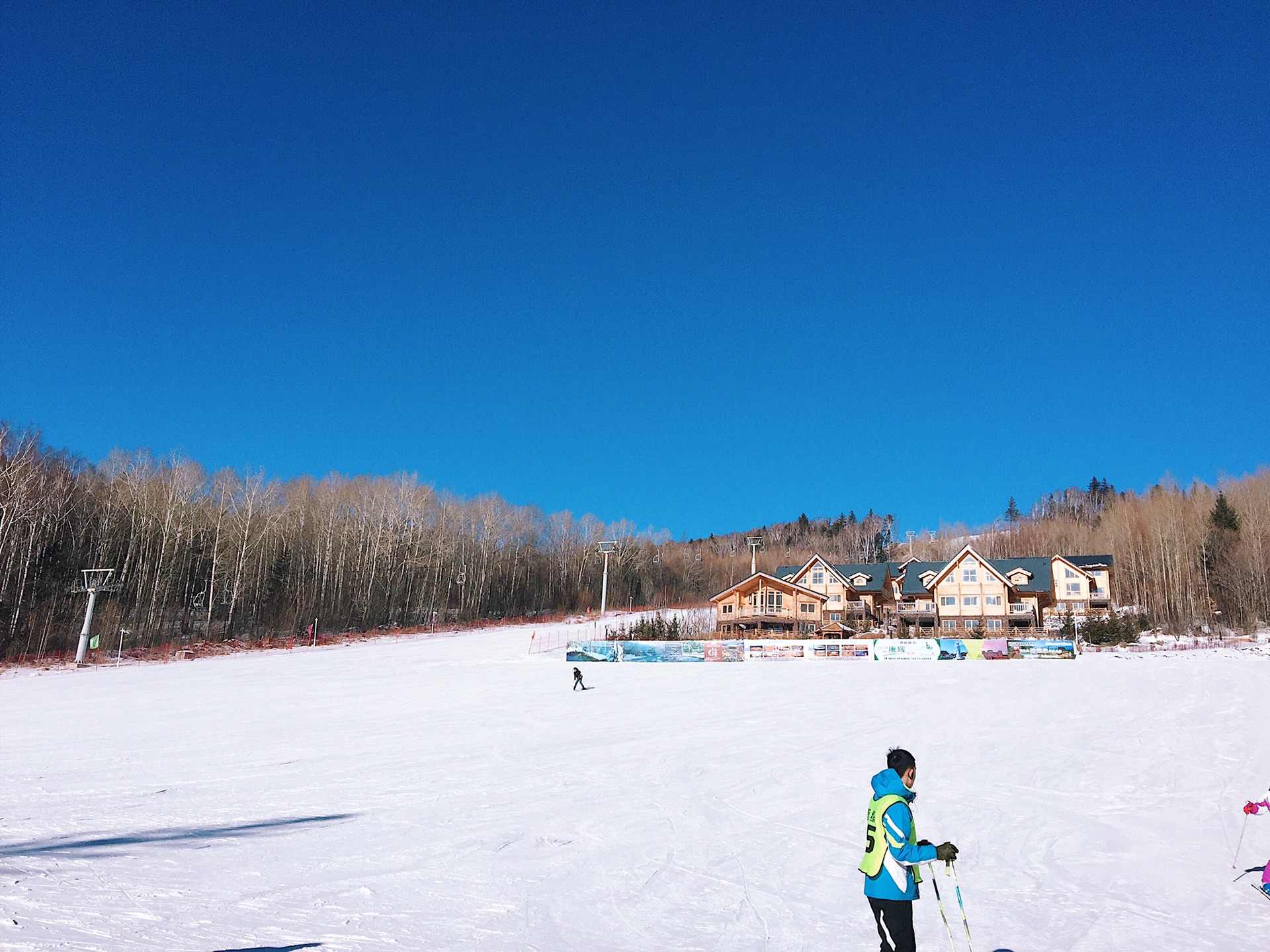 长白山和平滑雪场       