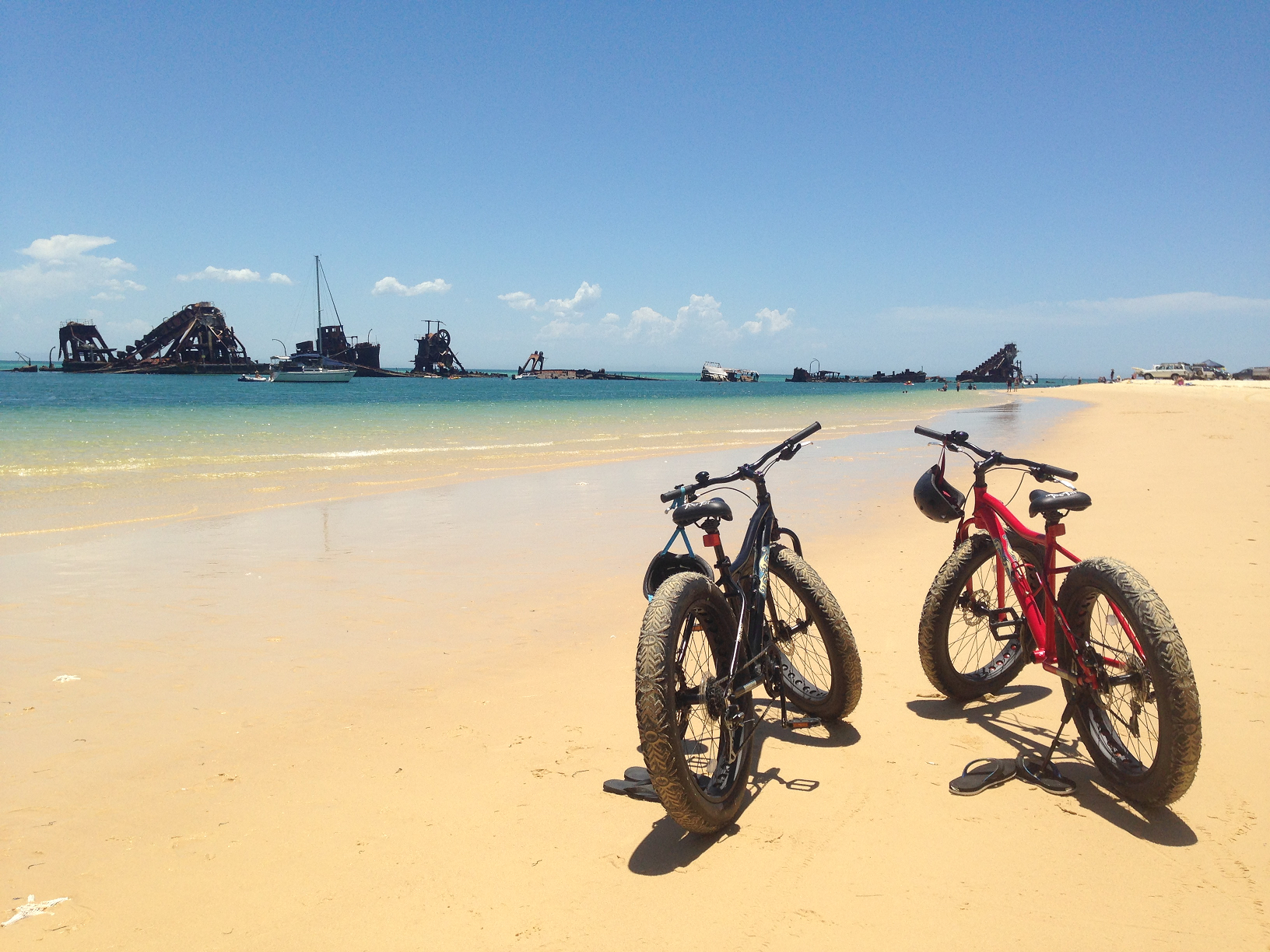 海豚岛 沙滩自行车(图片来源于天阁露玛度假村
