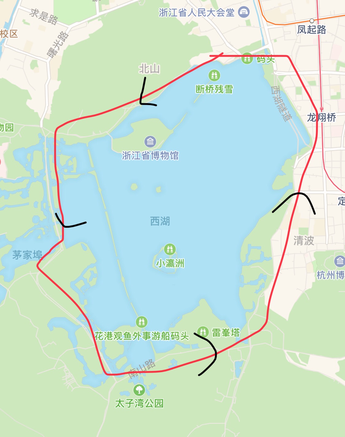 如果在春日骑行玩转西湖