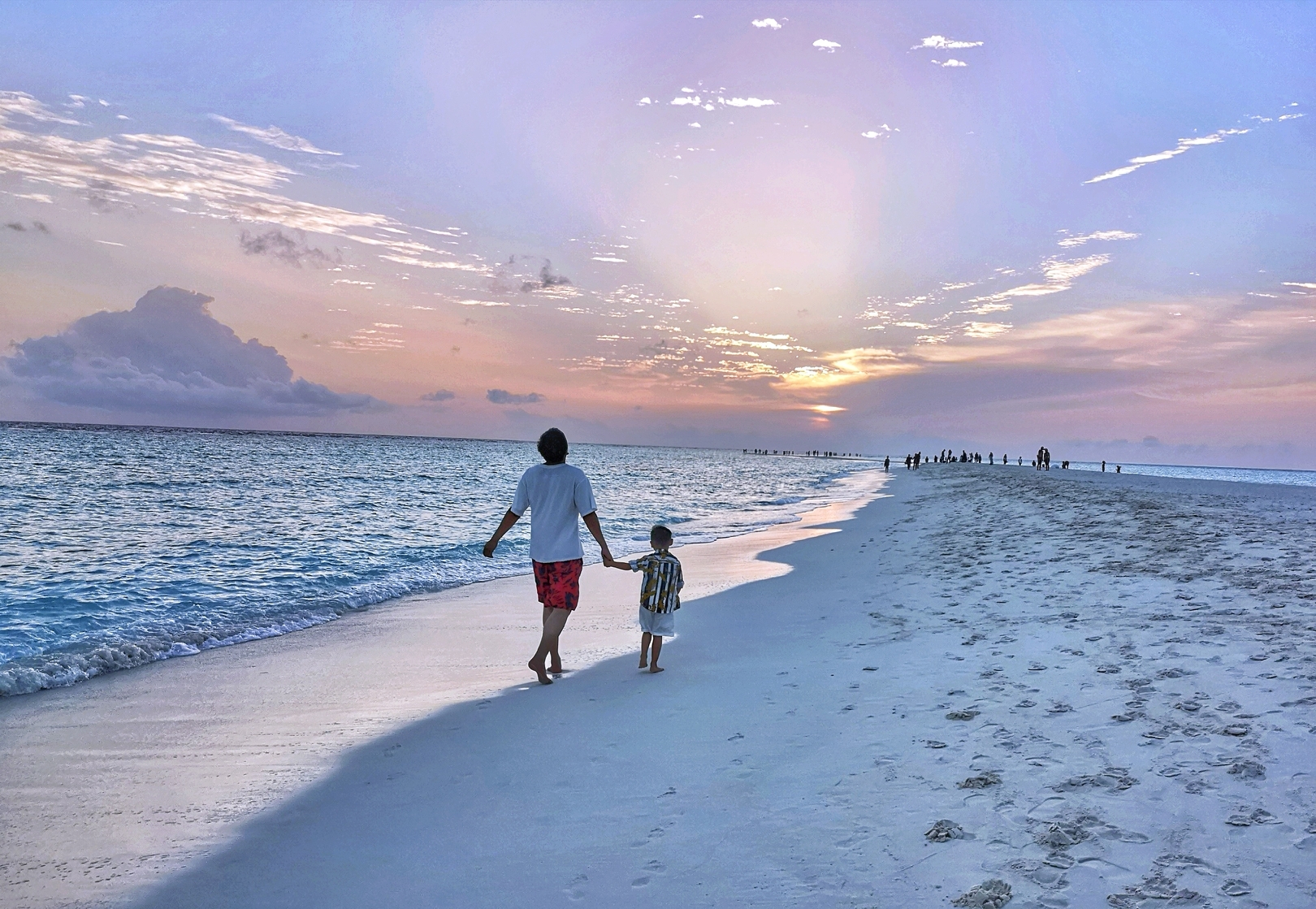 2018亲子马代k岛游世界最美最长拖尾沙滩