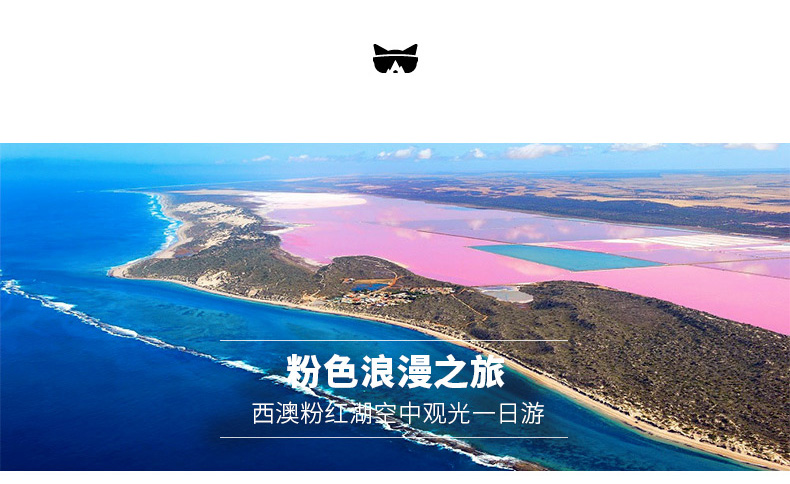 燃爆你的少女心珀斯粉红湖阿布洛霍斯空中观光一日游西澳的粉红秘境