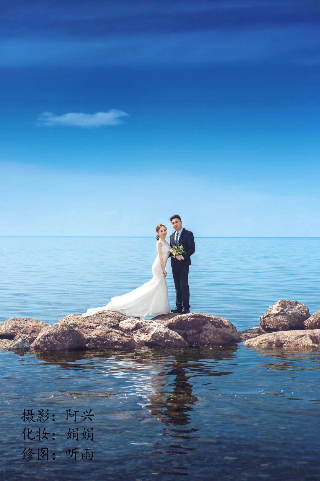 青海湖婚纱照_青海湖图片风景