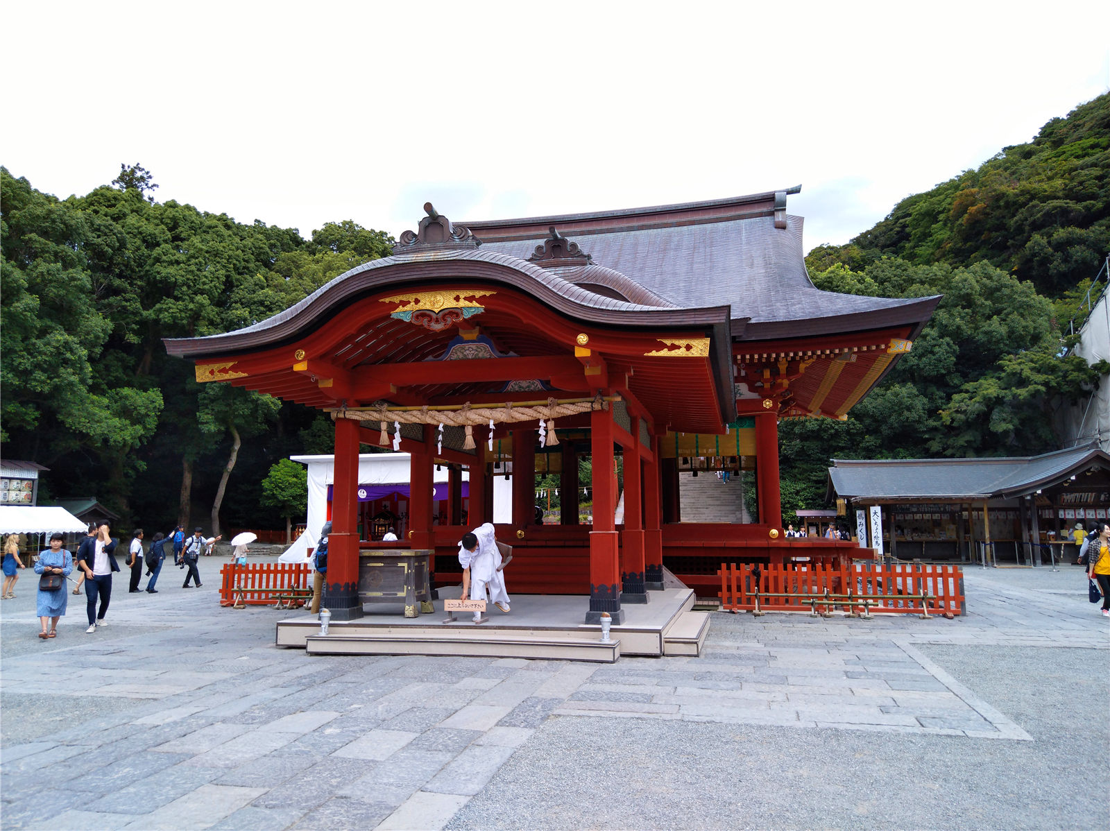 鹤冈八幡宫         