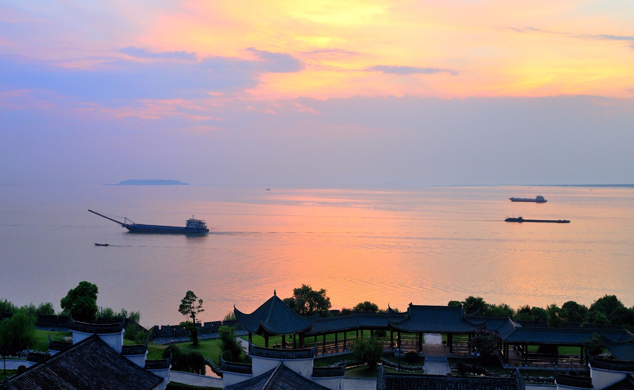 再读你一遍《岳阳楼记,与君山公园_游记