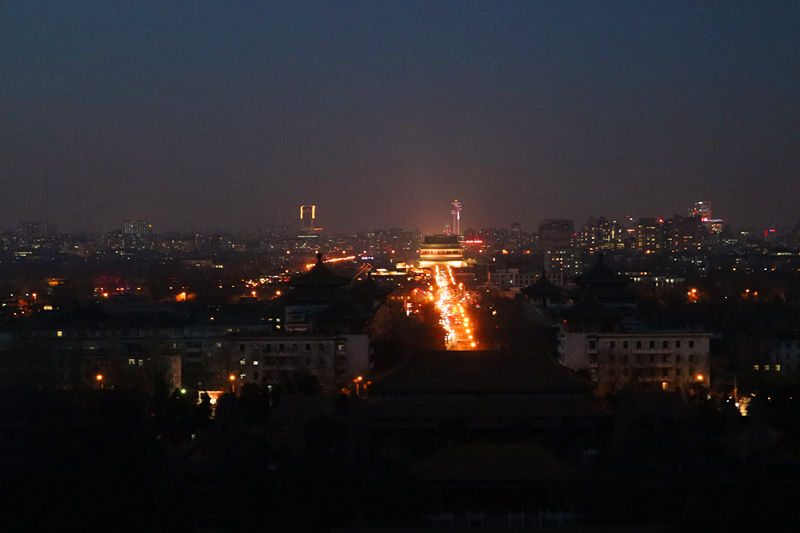 跟我登顶景山公园 看超美的故宫全景!