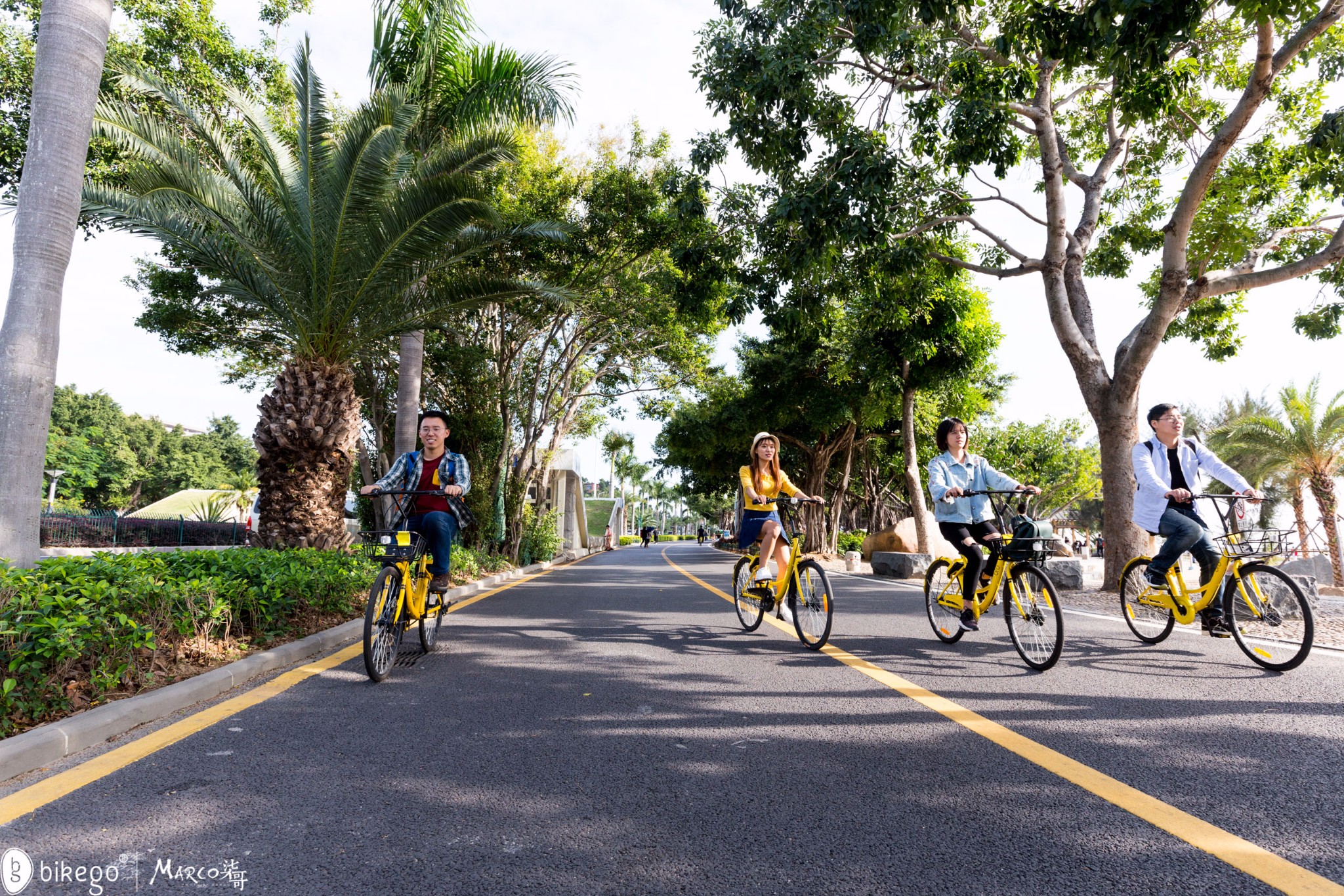              环岛路骑行 by bike