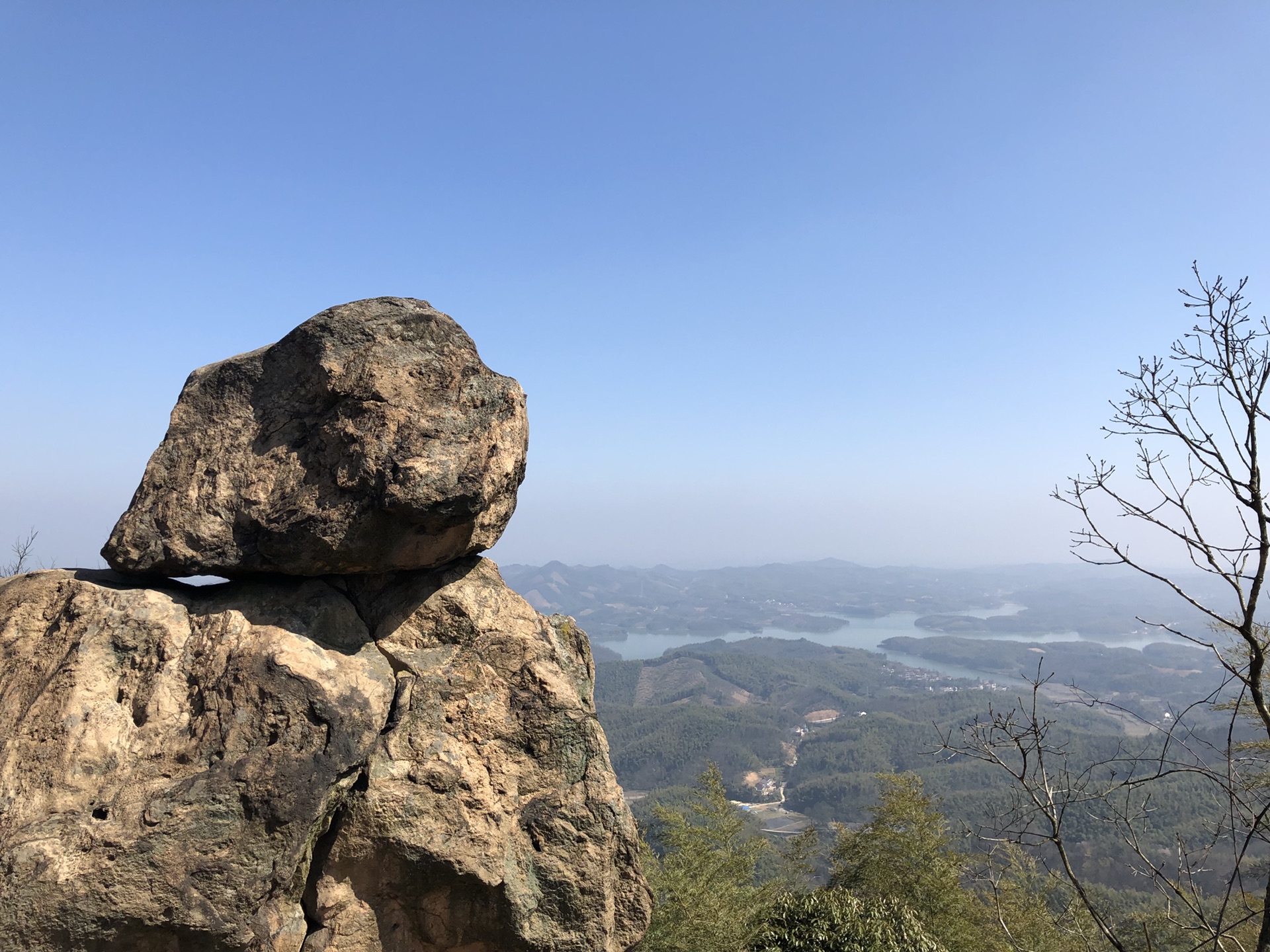 烟花三月是折不断的柳:浙江长兴仙山湖,安徽郎溪石佛山,花溪谷三日行