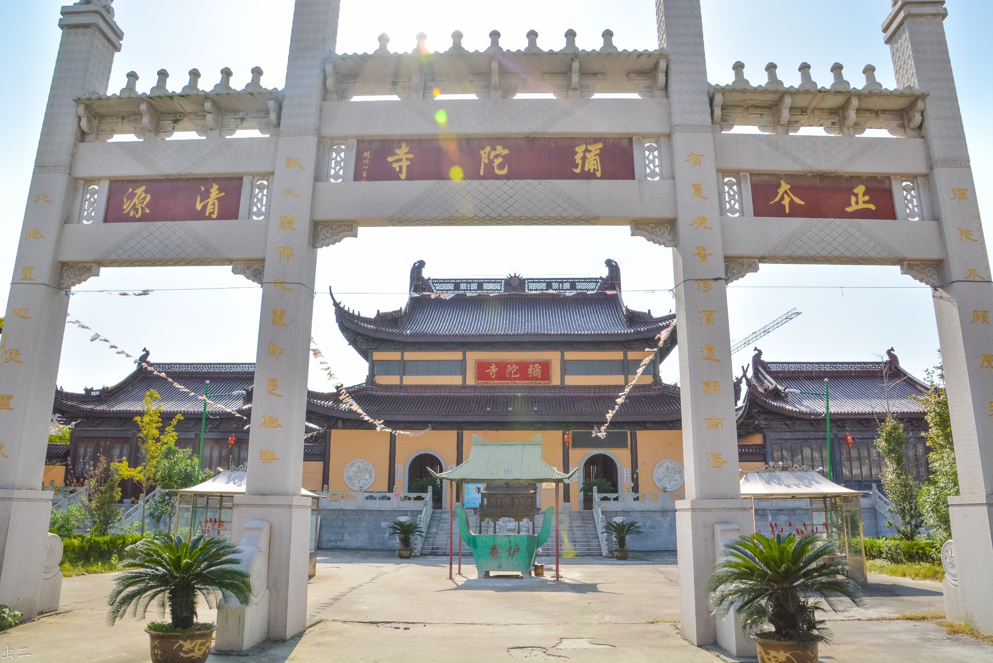 盐城东台 弥陀寺-北都天庙-安丰基督教堂