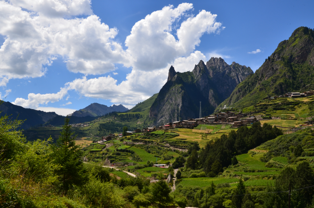 四,扎尕那山