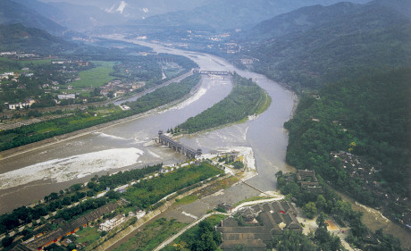 都江堰,都江堰线路,景点介绍,防洪vs灌溉原理解释