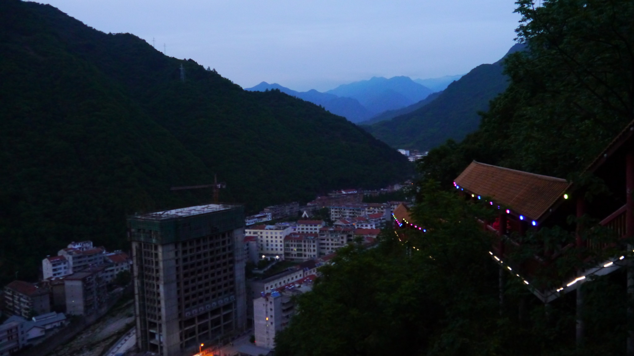陕西省安康市宁陕县秦岭中段南麓旅游