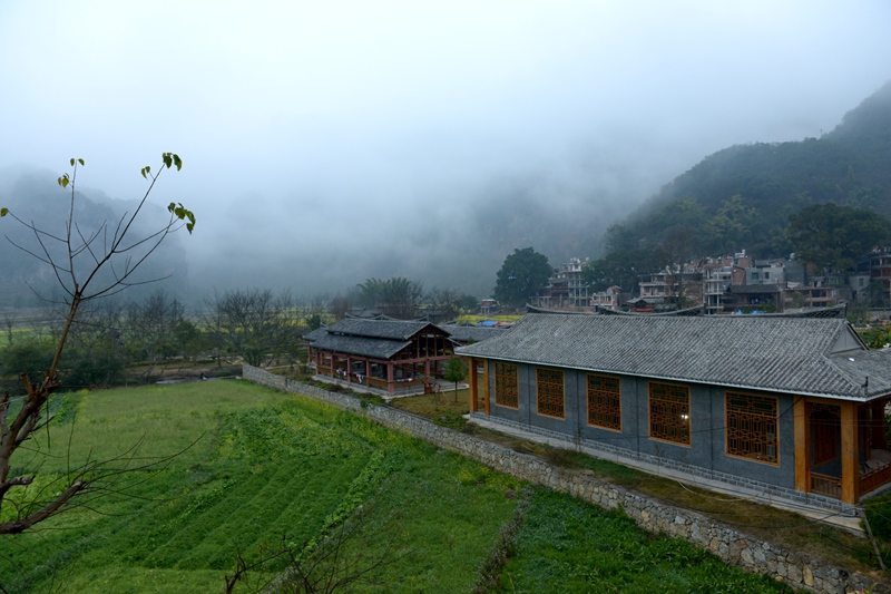 老总去山村_山村风景