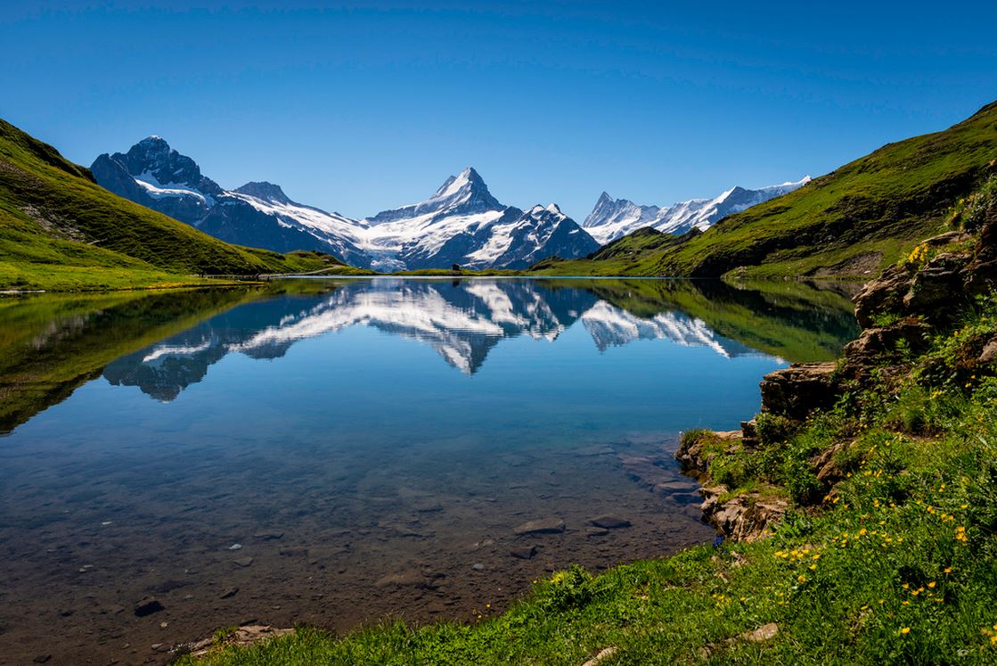 高山湖(bachalpsee lake)