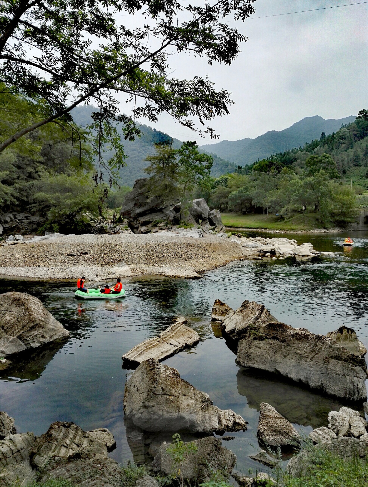 "大自然是活课堂"——怪潭漂流,石台旅游攻略 - 马蜂窝