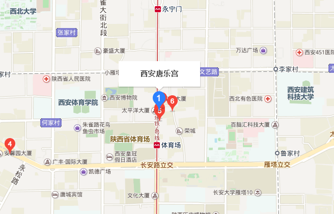 地址:陕西省西安市碑林区长安北路75号(草场坡