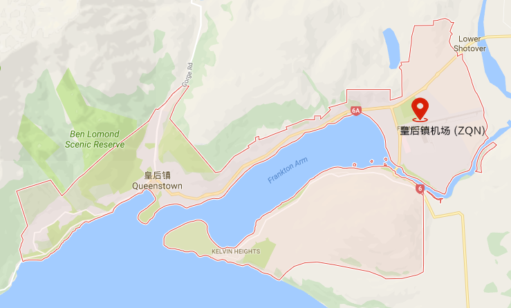 送机 新西兰市区至皇后镇机场专车送机服务(五星中文司机)