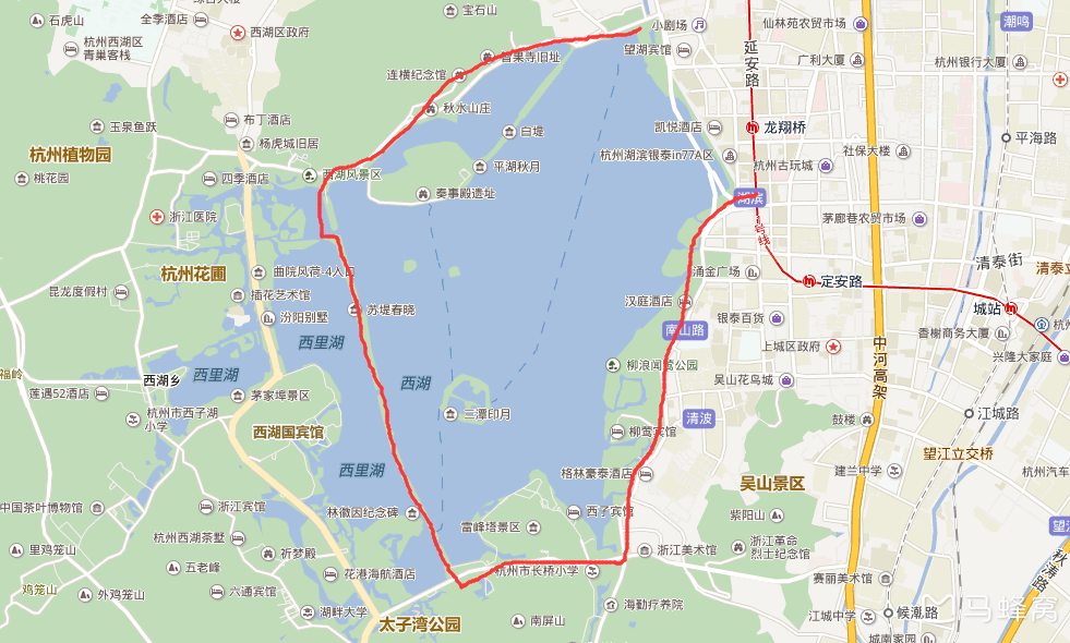 游西湖不坐船,可以吗?