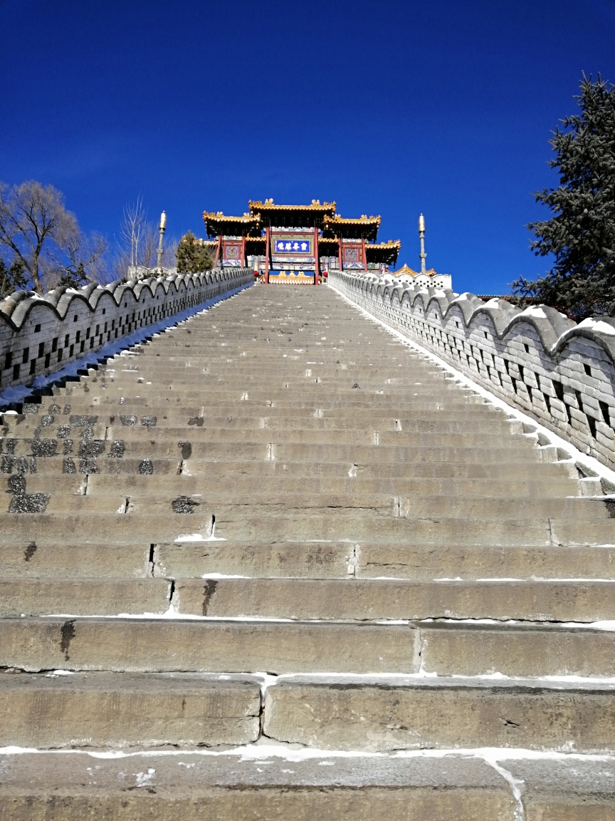 回复游记 冬日五台山