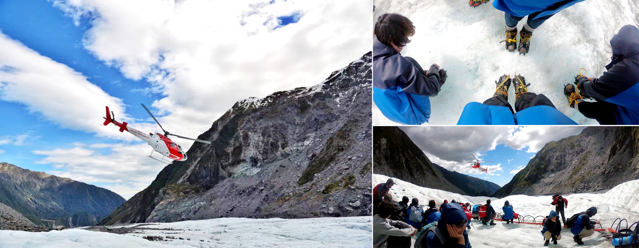 直升機 冰川徒步 冰洞(電子票免打印 在途服務 / fox glacier flyig