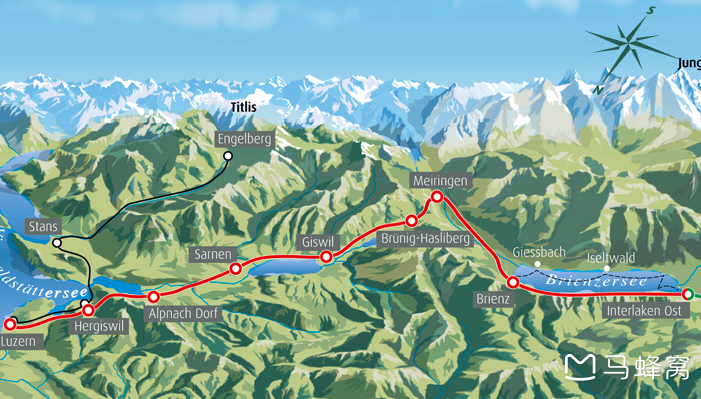 想请教一下,瑞士黄金列车线分段怎么买票?