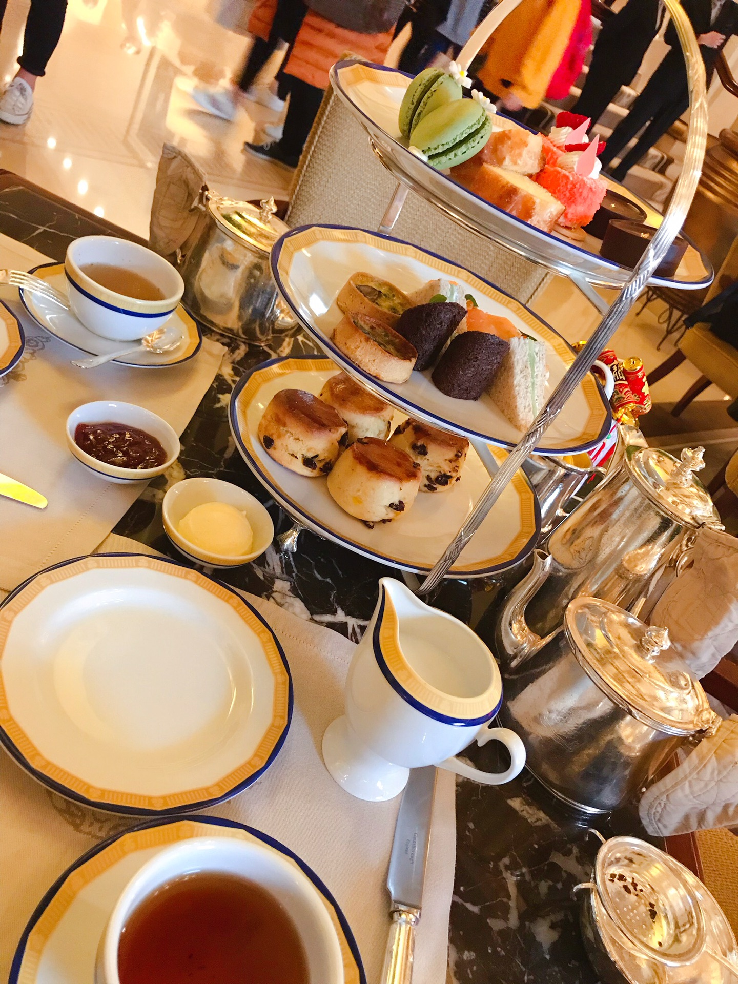香港半岛酒店下午茶