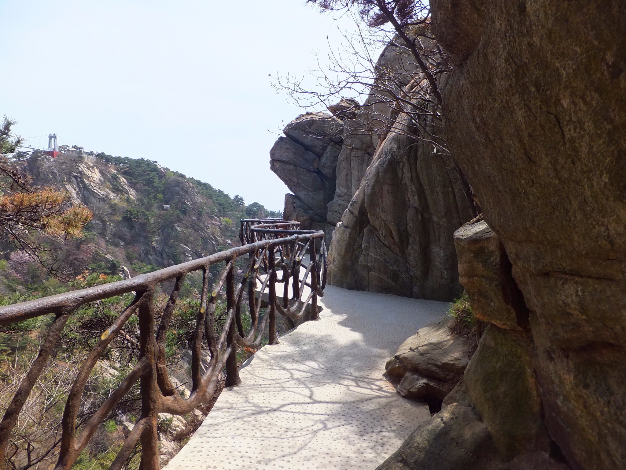 徒步蒙山主峰龜蒙頂(平邑蒙山)圖片167,平邑旅遊景點,風景名勝 - 馬