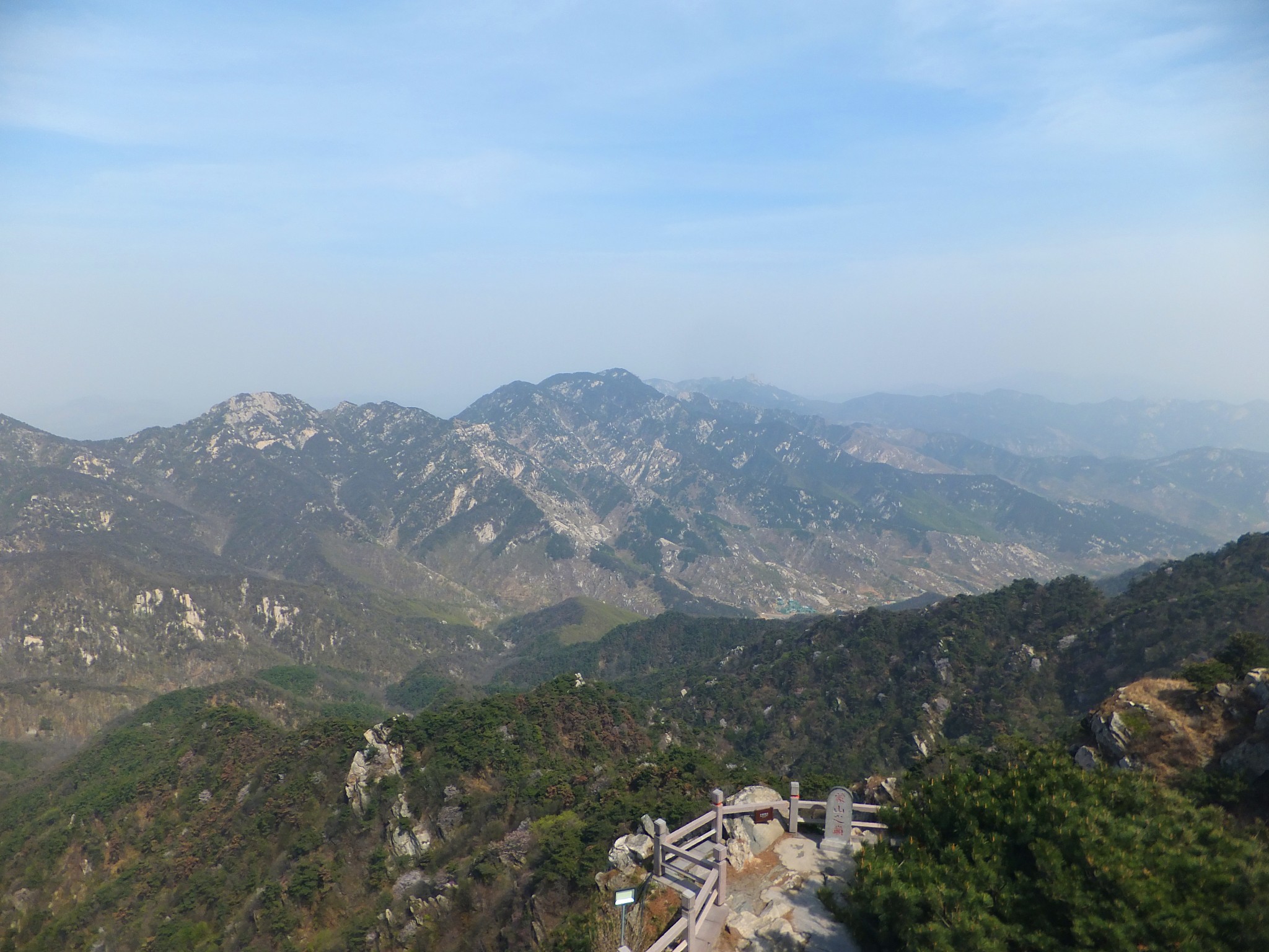 徒步蒙山主峰龟蒙顶(平邑蒙山)图片167,平邑旅游景点,风景名胜 - 马