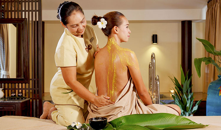 普吉岛spa 高端巴莱baray spa泰式按摩水疗馆卡塔芭东sawadee village