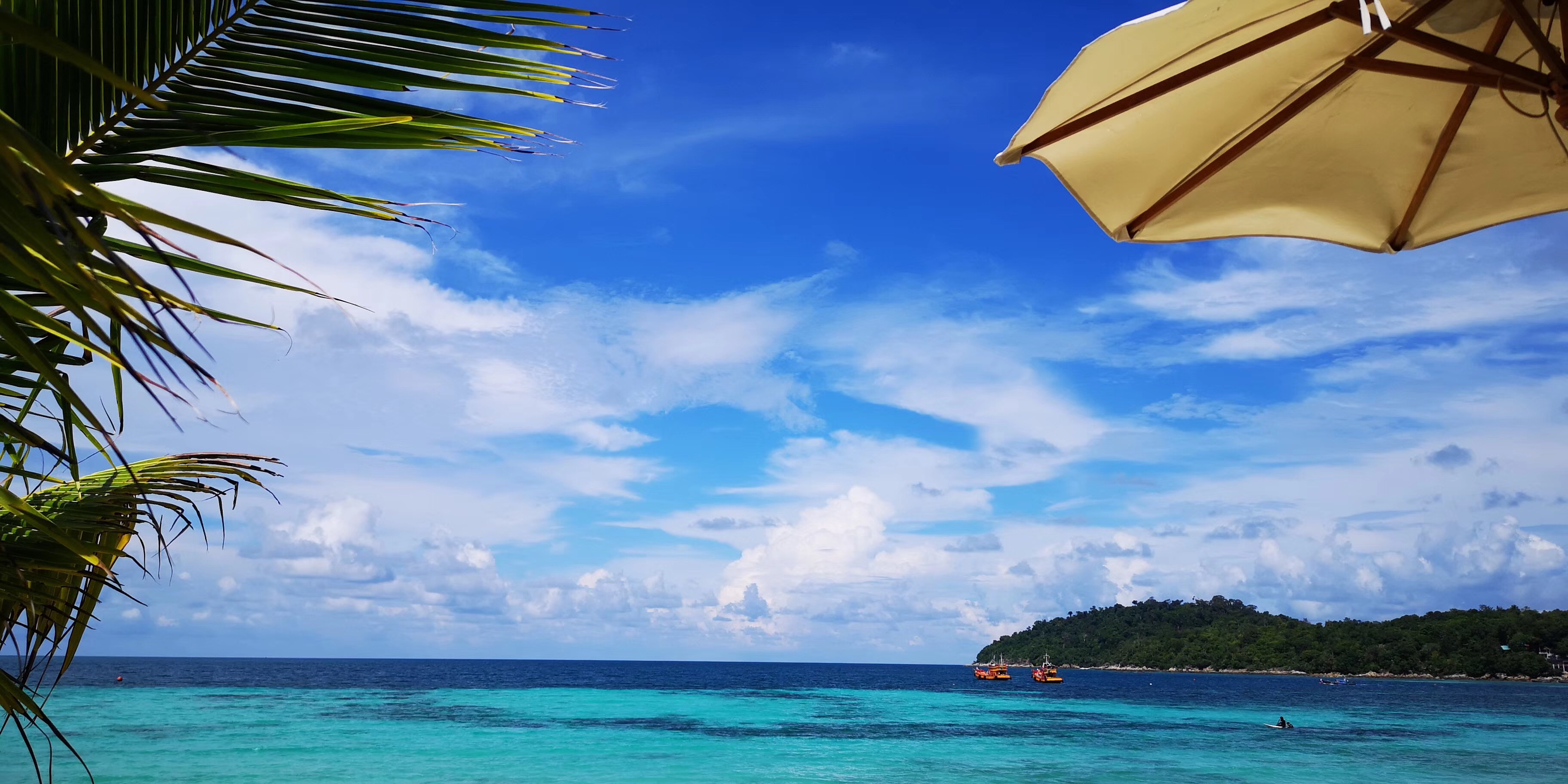 上海出发泰国丽贝岛4天3晚半自助游(0自费0购物 蓝海浮潜之旅 2人起订