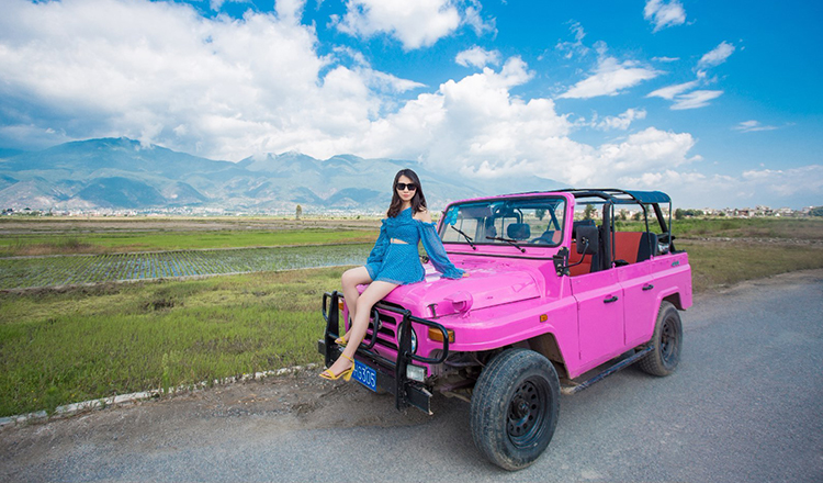 昆明大理丽江6日小资游(都市高尔夫 网红吉普车游洱海 皮划艇体验