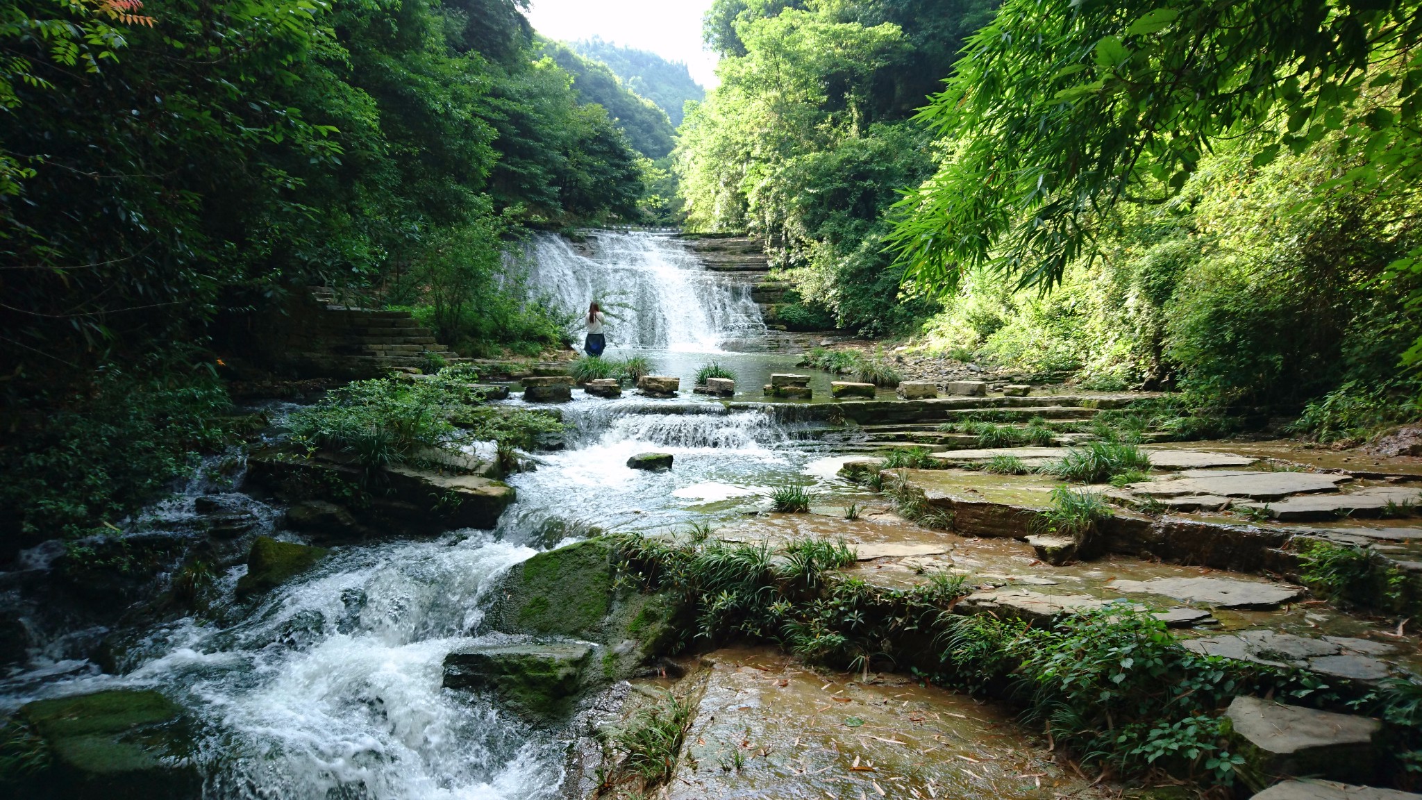        飞水谷景区
